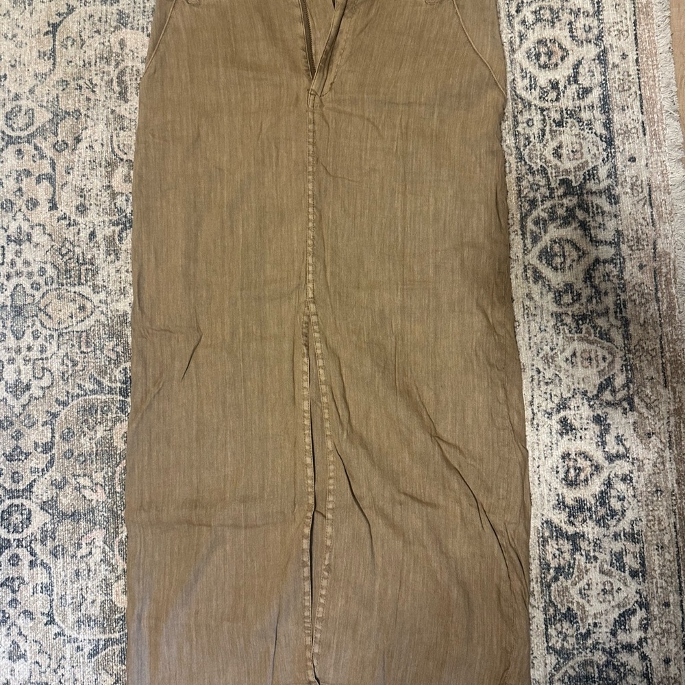 Kut from the Kloth Brown Maxi Skirt